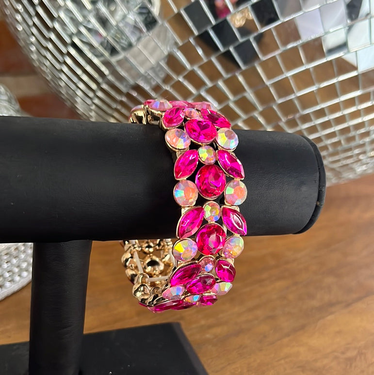 Pink/AB Bracelet
