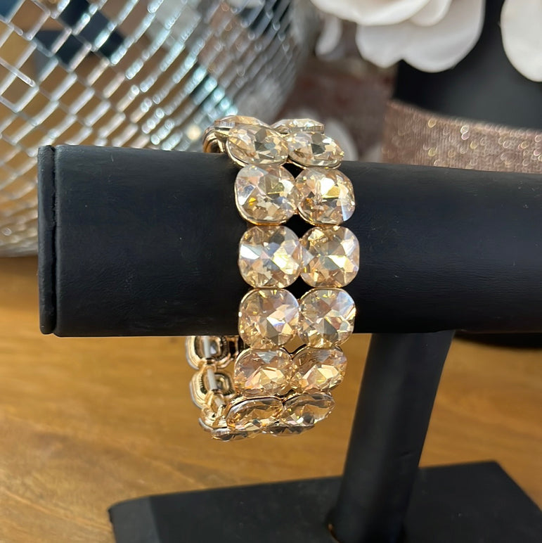 Gold Gem Bracelet