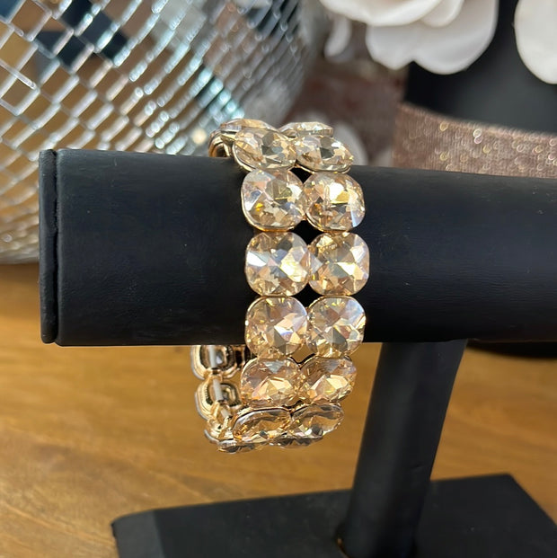 Gold Gem Bracelet