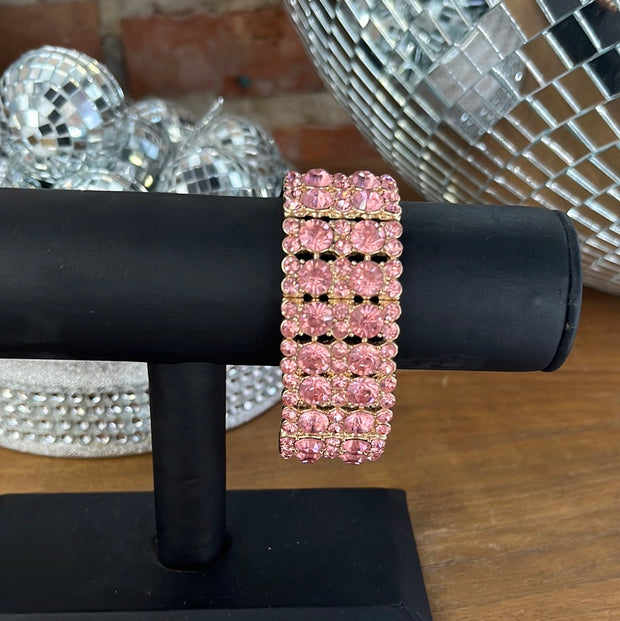 Pink/Gold Bracelet