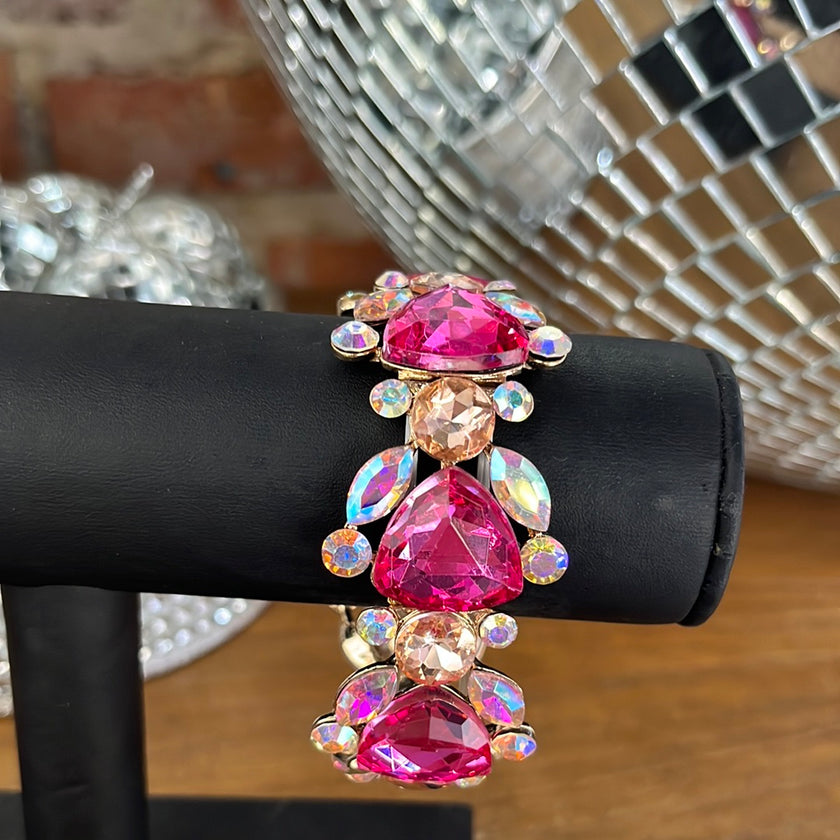 Pink/AB Bracelet