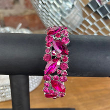 Load image into Gallery viewer, Hot Pink Jewel Bracelet