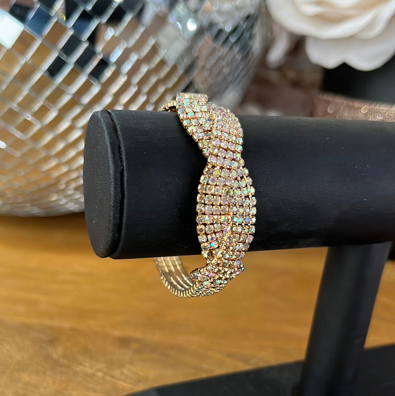 Rhinestone AB Bracelet