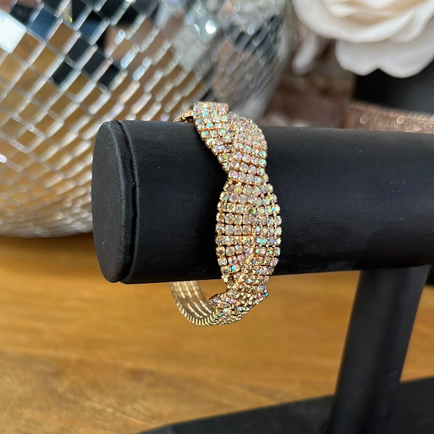 Rhinestone AB Bracelet