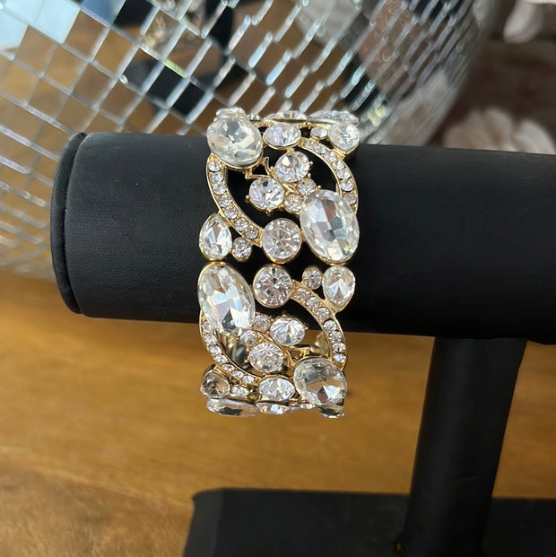 Silver/Gold Backed Bracelet