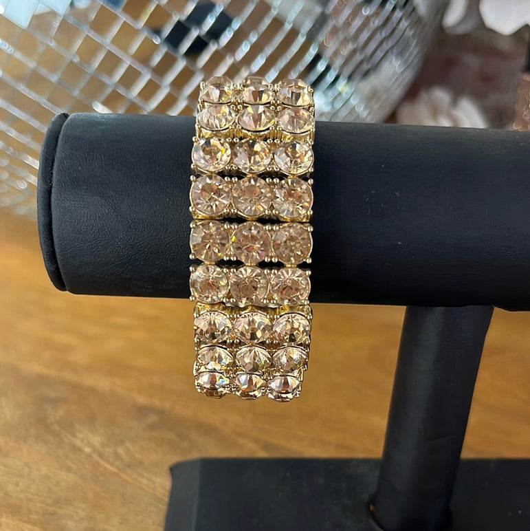 Gold Row Bracelet