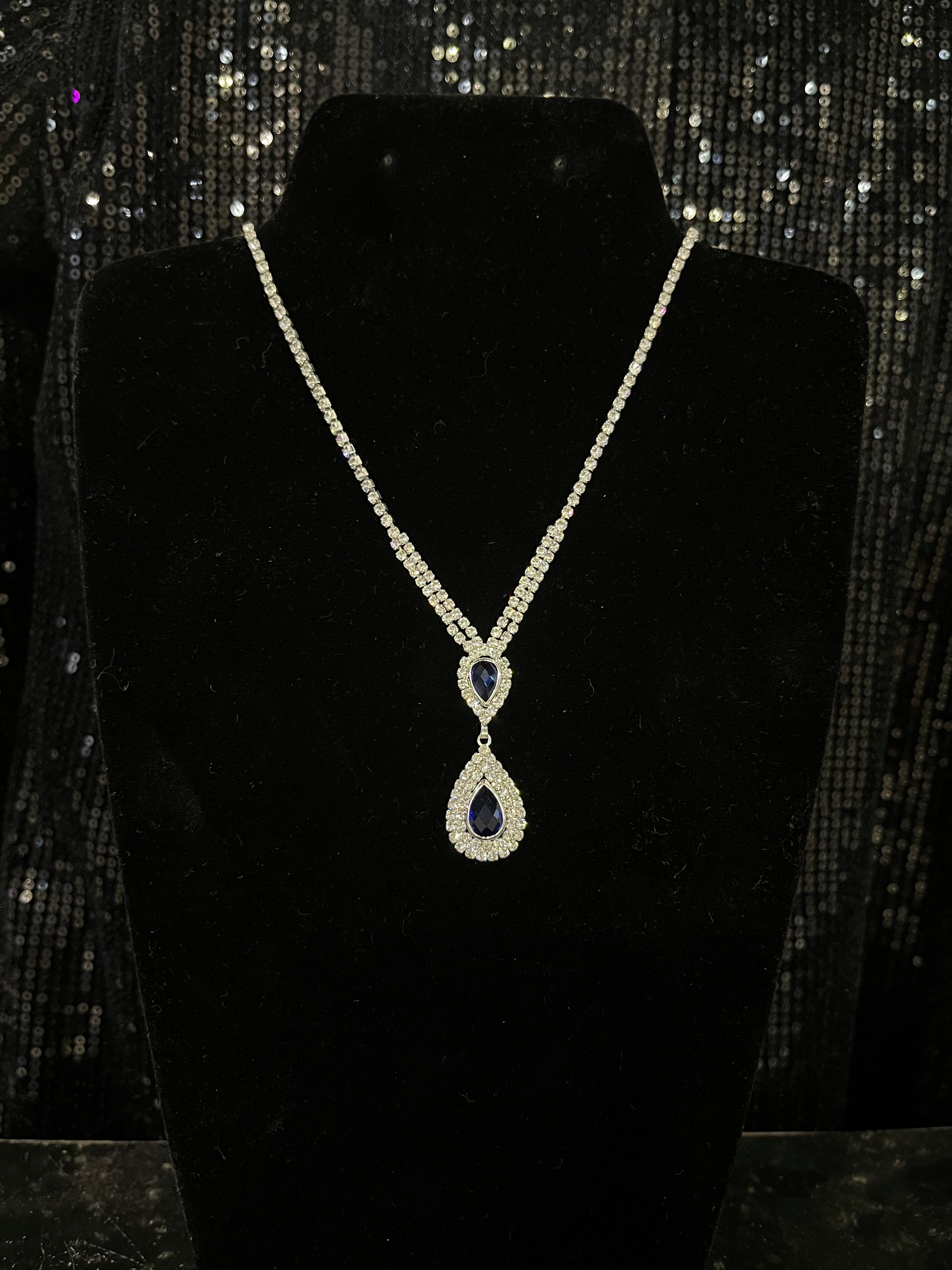 Black/Silver Necklace