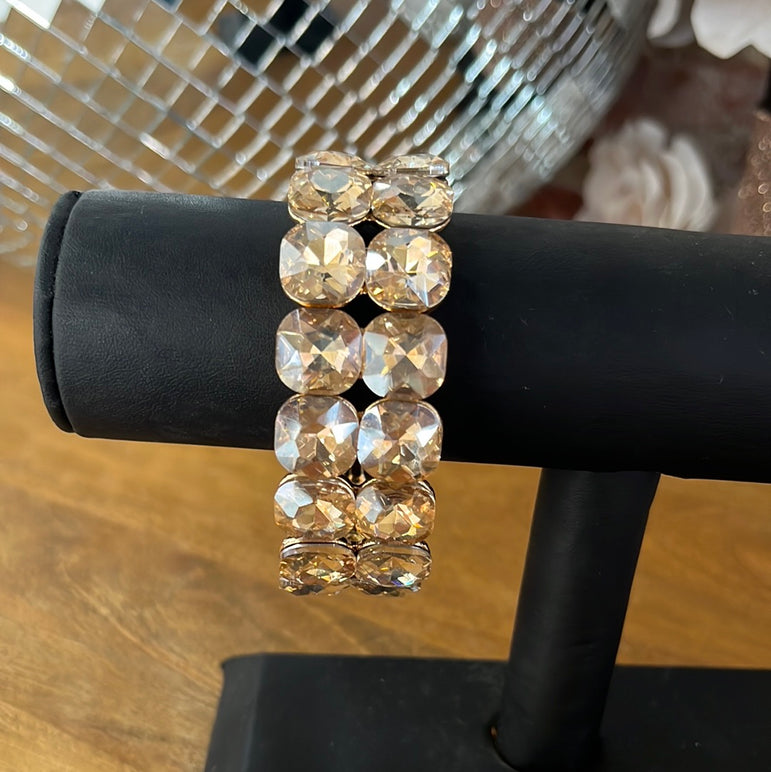 Gold Gem Bracelet