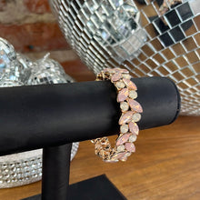 Load image into Gallery viewer, Light Pink Jewel Bracelet