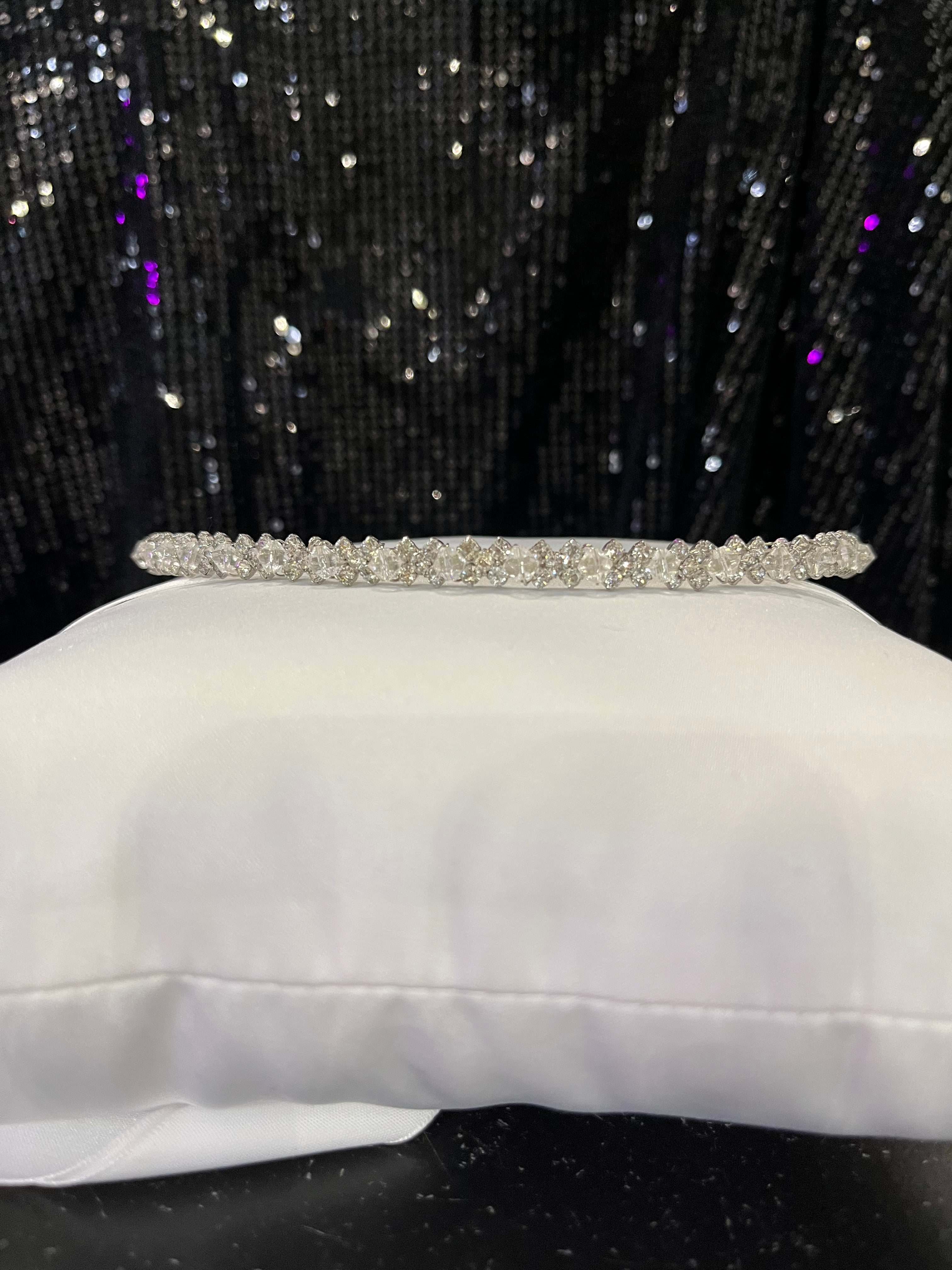 Sparkle Silver Headband