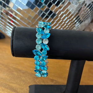 Aqua Blue Stone Bracelet