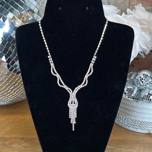 AB Rhinestone Necklace