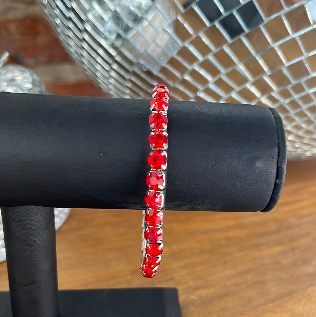 Thin Red Bracelet