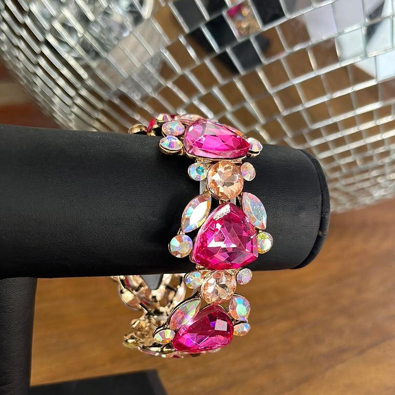 Pink/AB Bracelet