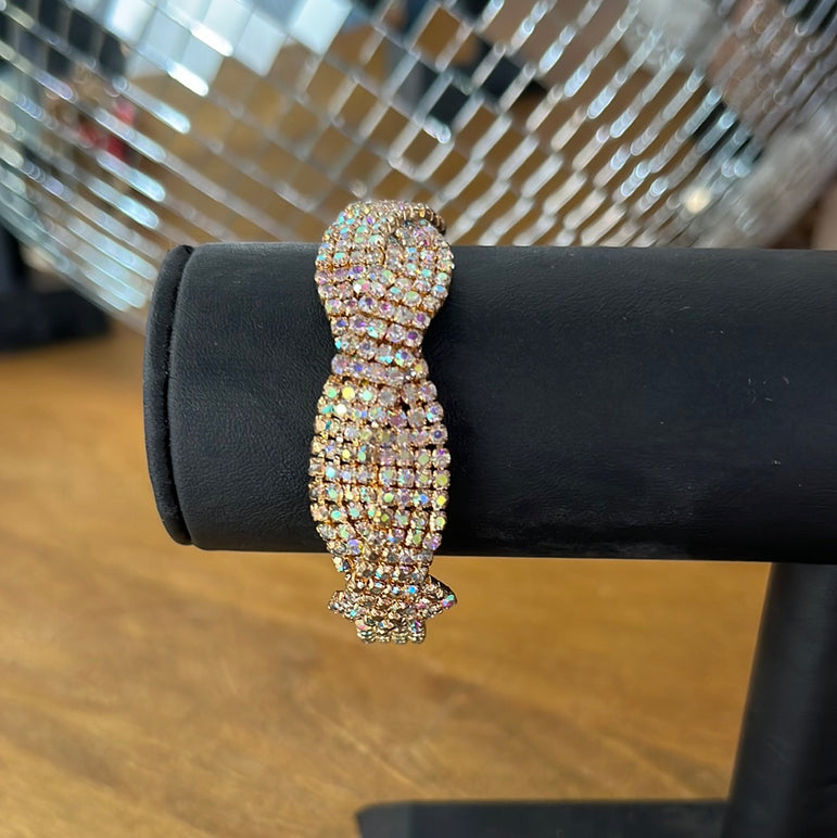 Rhinestone AB Bracelet