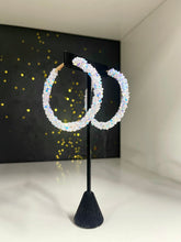 Load image into Gallery viewer, Glitter Hoops 65mm