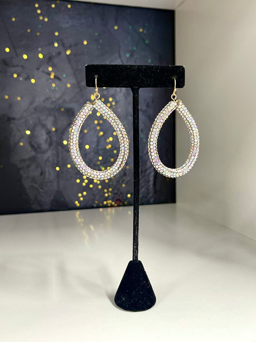 AB Teardrop Earrings