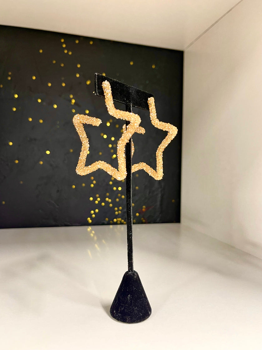Crystal Star Earrings