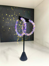 Load image into Gallery viewer, Glitter Hoops 65mm