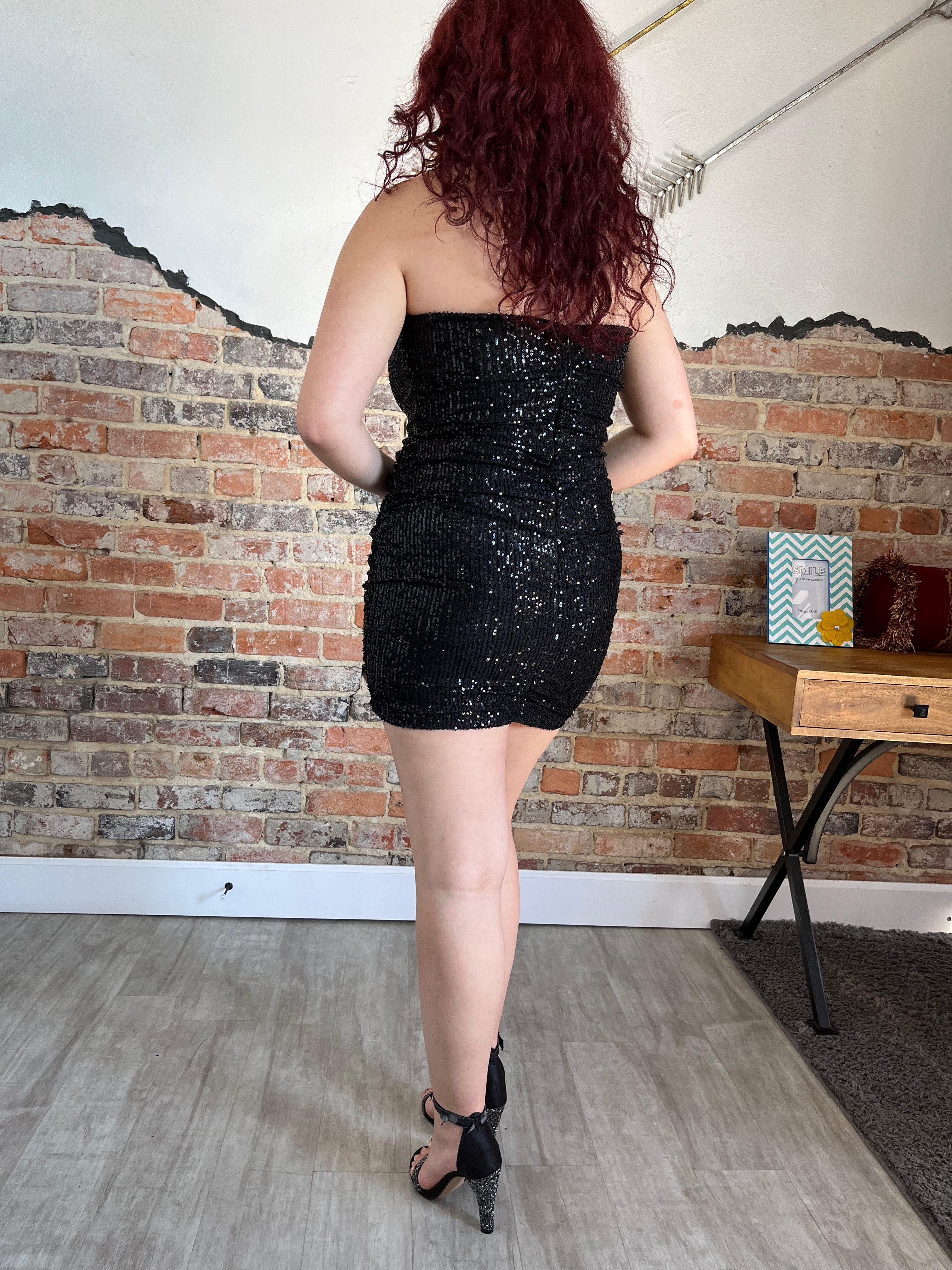 Gia Sequin Corset Mini