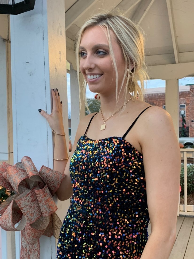 Dreams Come True Sequin Party Dress