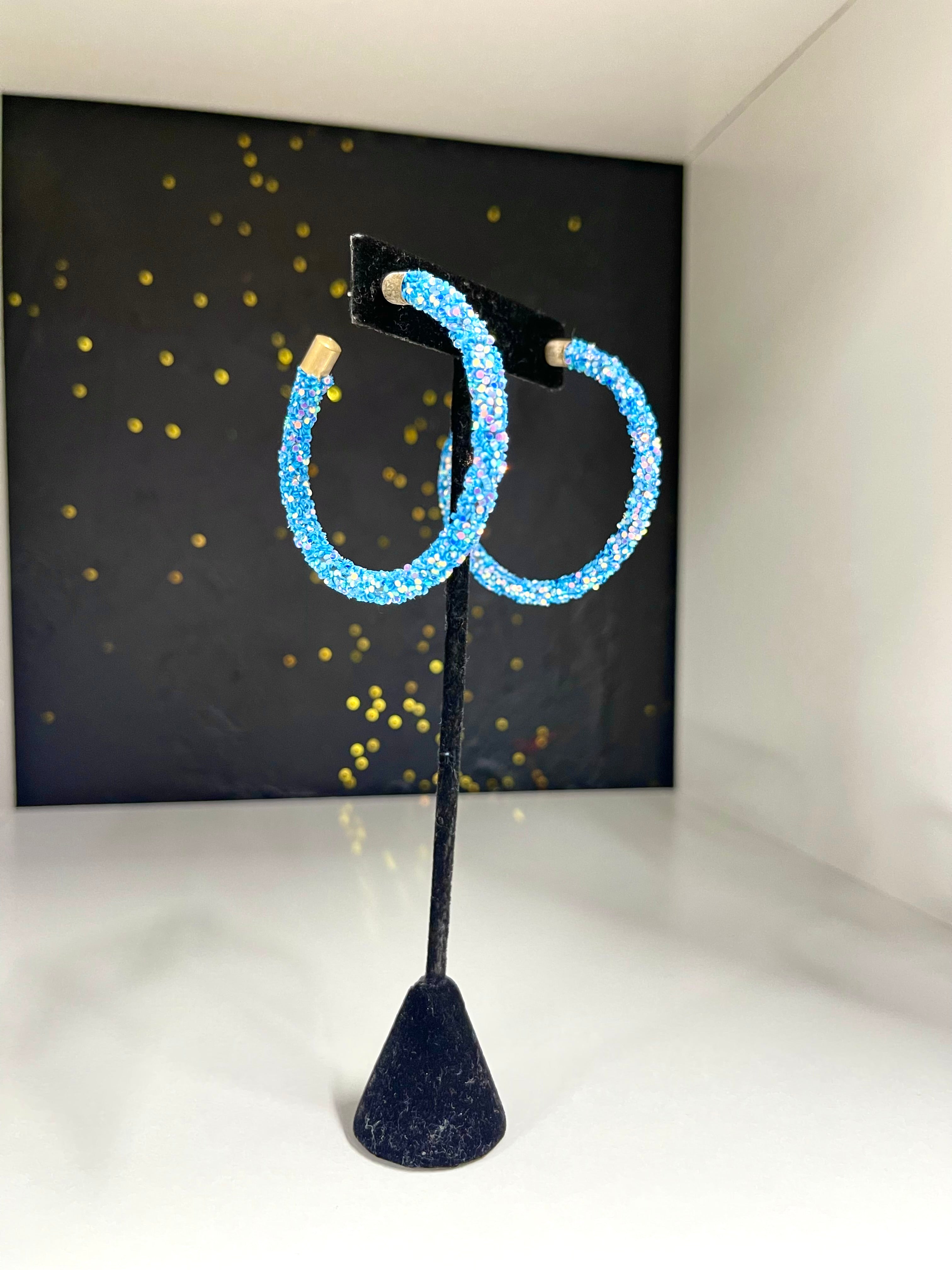 Open Sequin Hoops